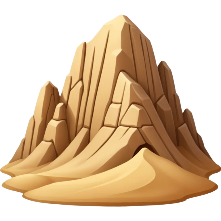 desert mountain emoji