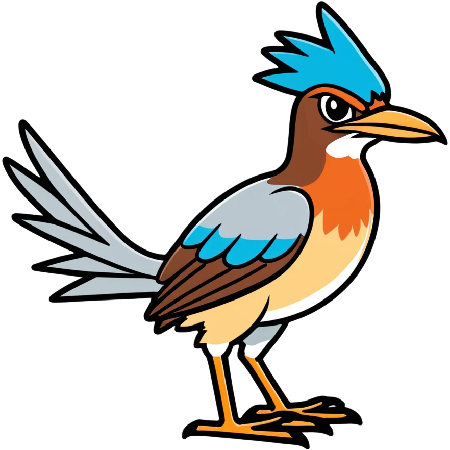 Roadrunner emoji