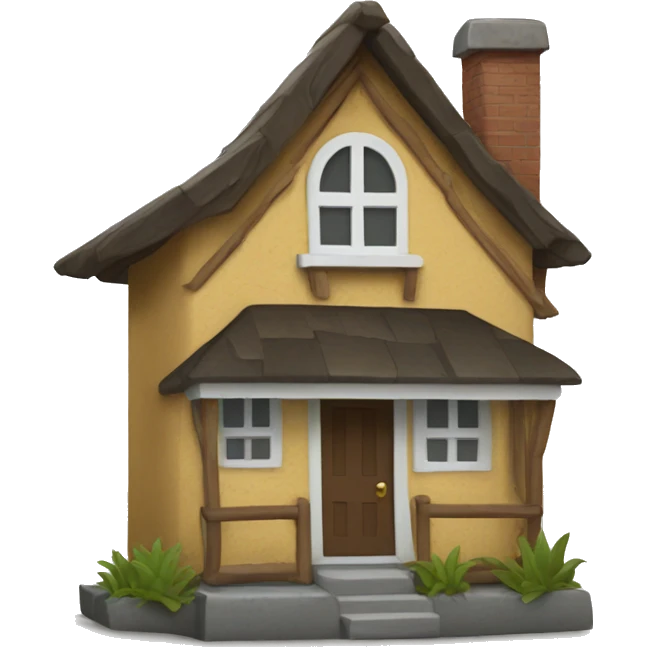 please create a little house emoji. that will have RLM text in there emoji
