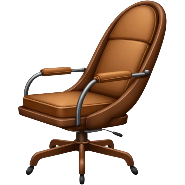 cucaracha sentada en silla de escritorio emoji