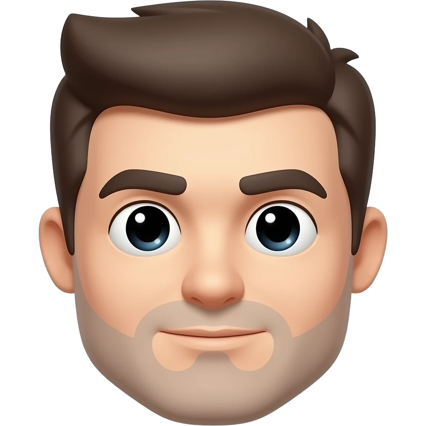 A block head emoji