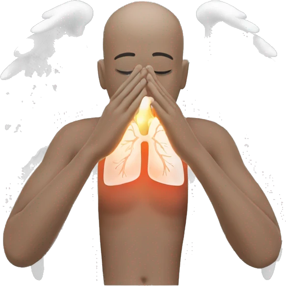 Lungs praying emoji