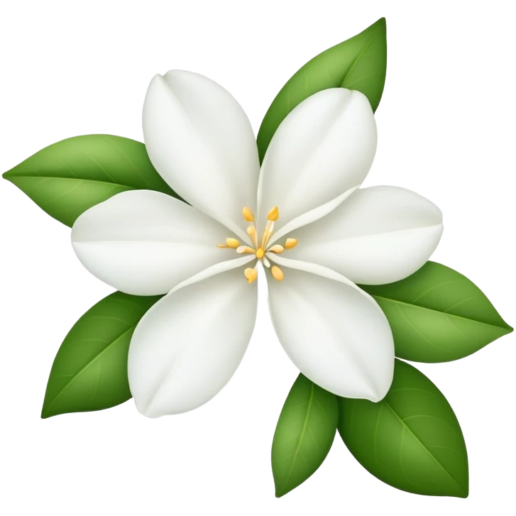 Jasmine flower emoji emoji