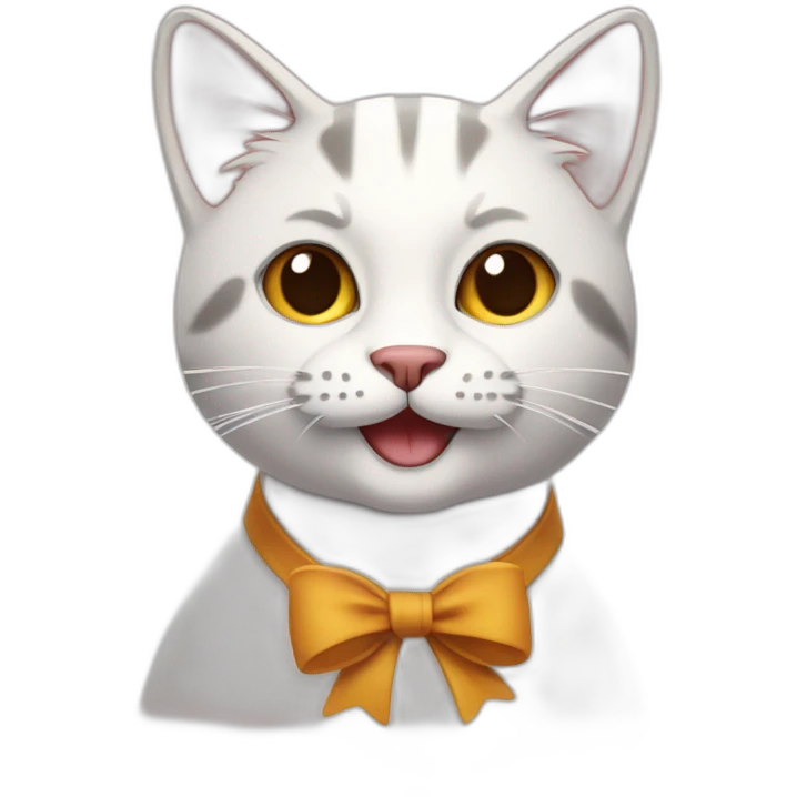 merry cat emoji
