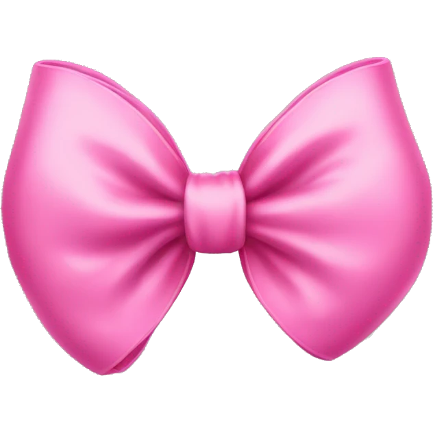 pink bow emoji