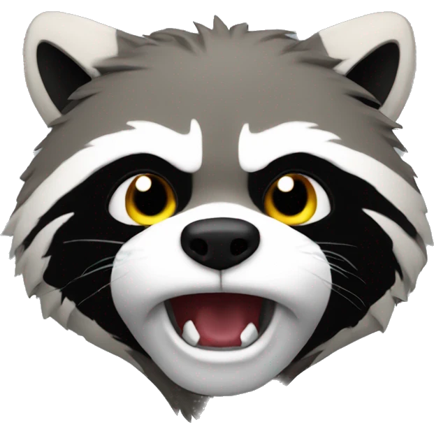 trash panda headbang emoji