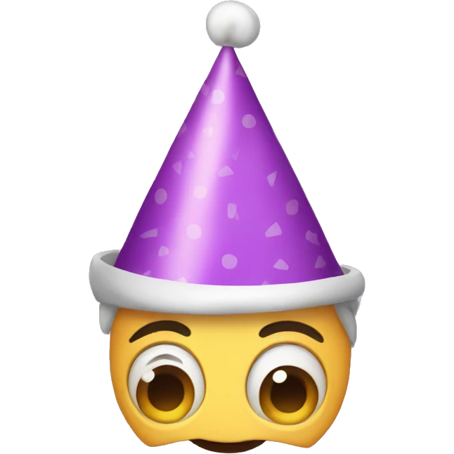Birthday hat emoji