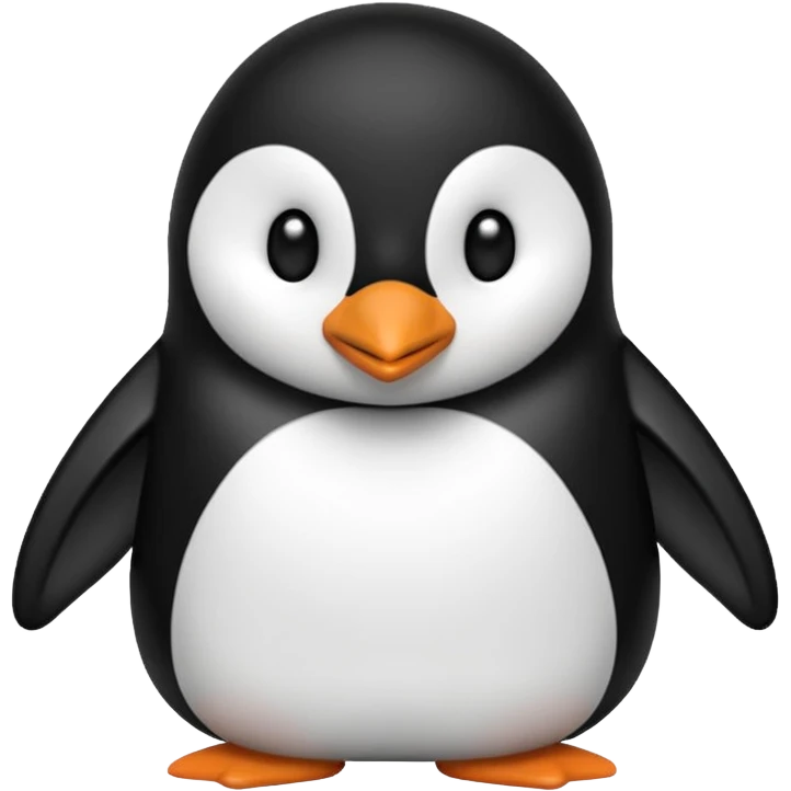 Hazme un emoji de un pingüino que esté dando un pulgar hacia arriba emoji