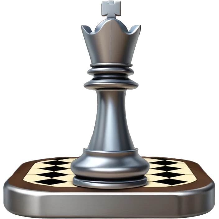 a bolt on a chess board emoji