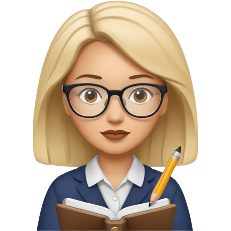 Psicóloga anotando emoji