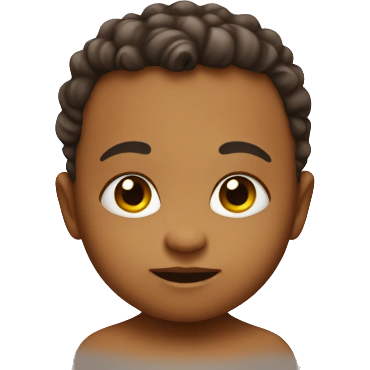 Cute baby emoji