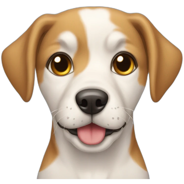 Chien sur chat emoji