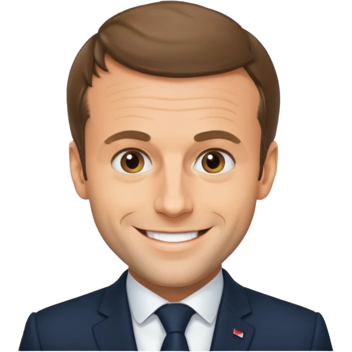 Emanuel Macron emoji