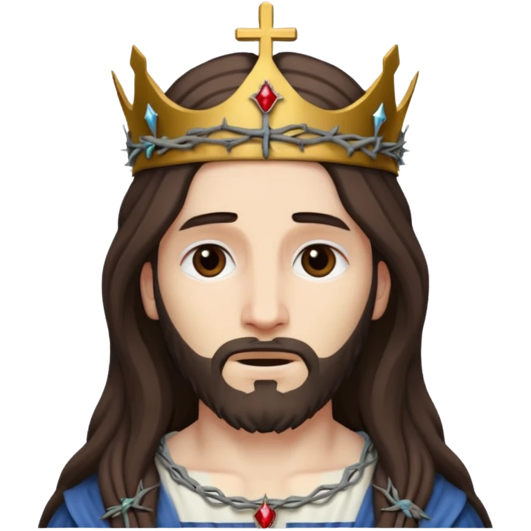 Yeshua on the cross emoji
