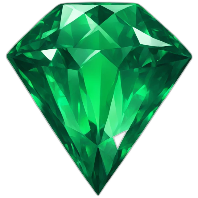Green diamond emoji