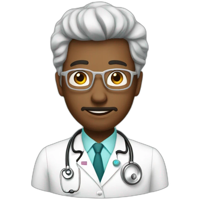 Thé fois doctor emoji