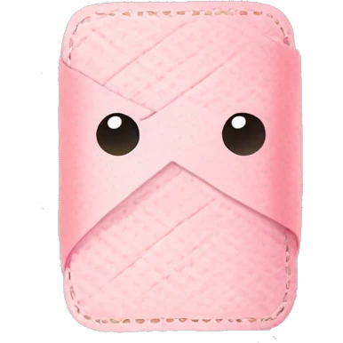 baby pink bandaid emoji