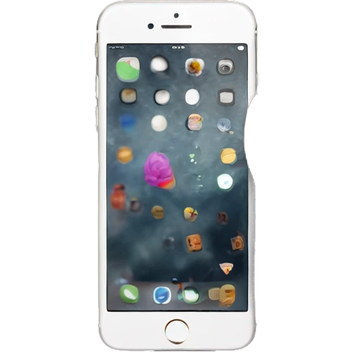 iPhone with siri emoji