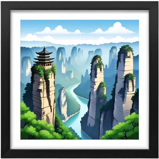 Zhangjiajie emoji