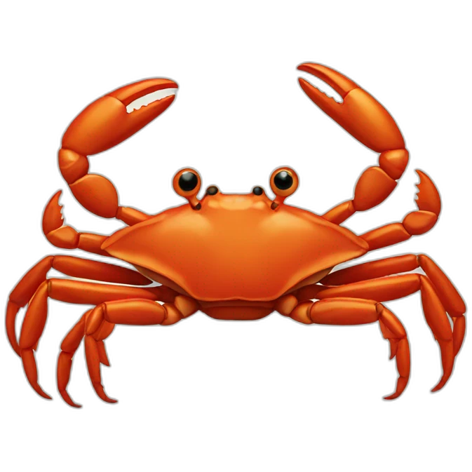 Crab emoji