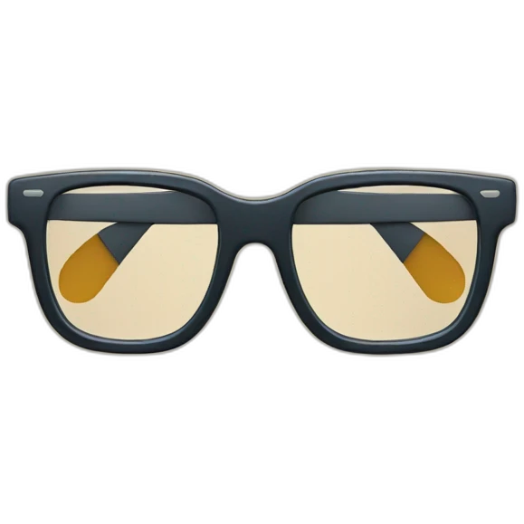 glasses made out of planes emoji