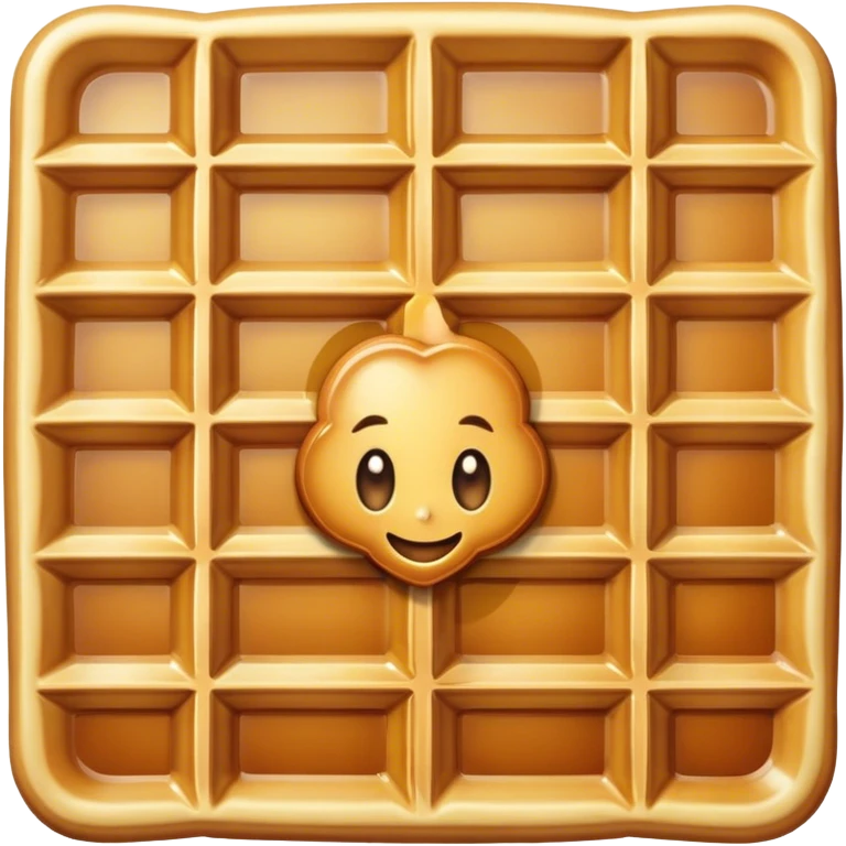 Waffle emoji