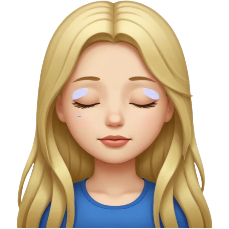 Kapalı kız suratı emoji