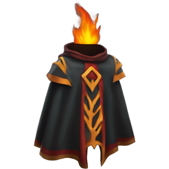 RuneScape fire cape emoji