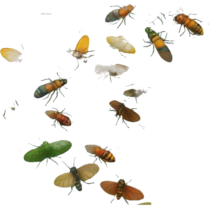garden insects emoji