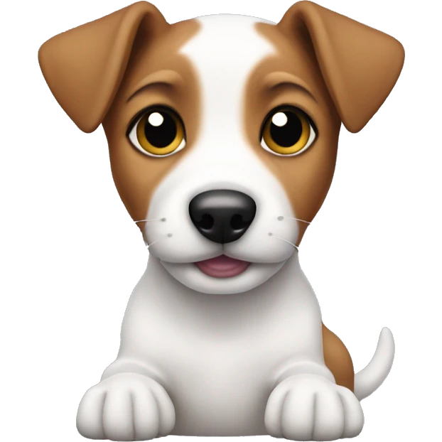 Jack Russel puppy emoji