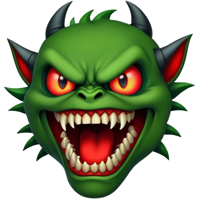 Evil fresky emoji