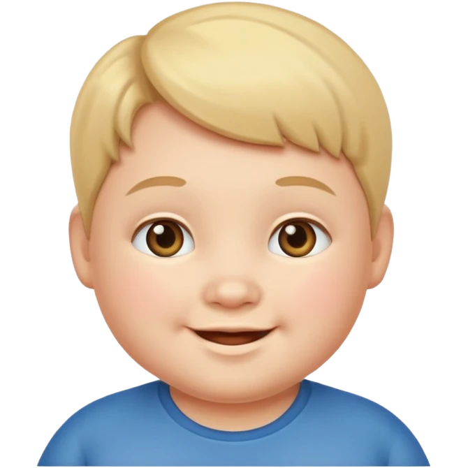 criança gorda emoji