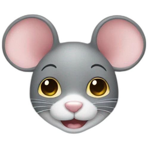 mouse-face-glass emoji
