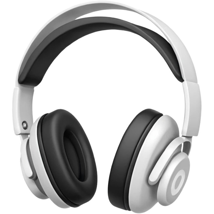 Белые наушники arpods emoji