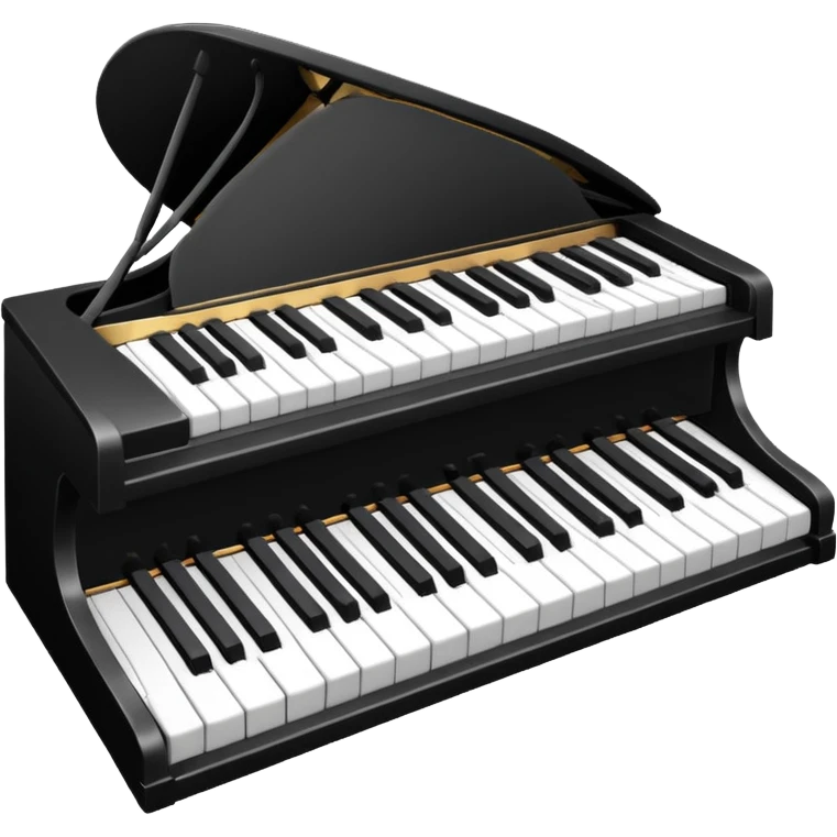 Teclado música básico emoji