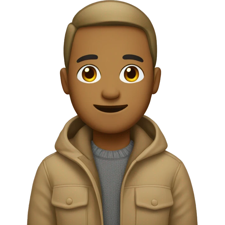 Beige winter emojis emoji