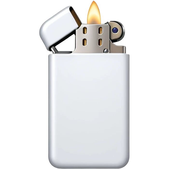 white lighter emoji