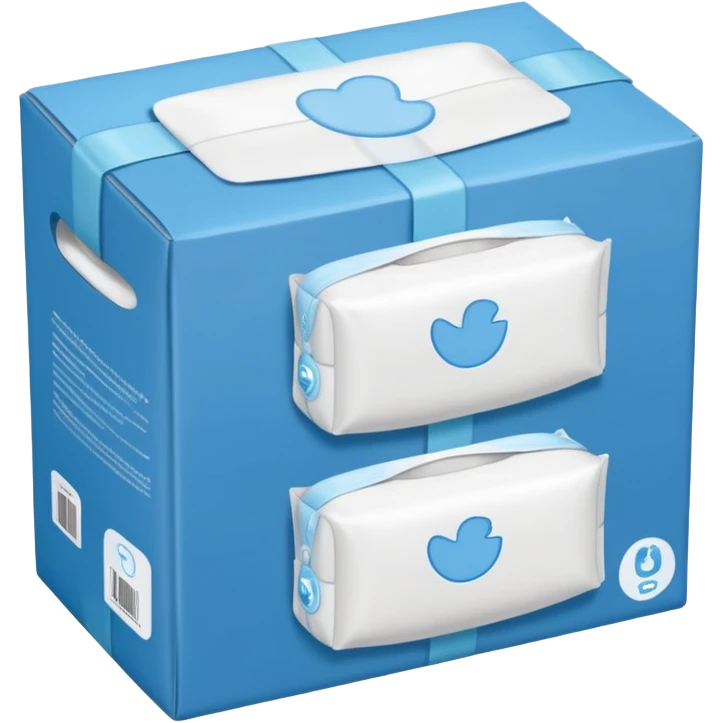 Diaper package emoji
