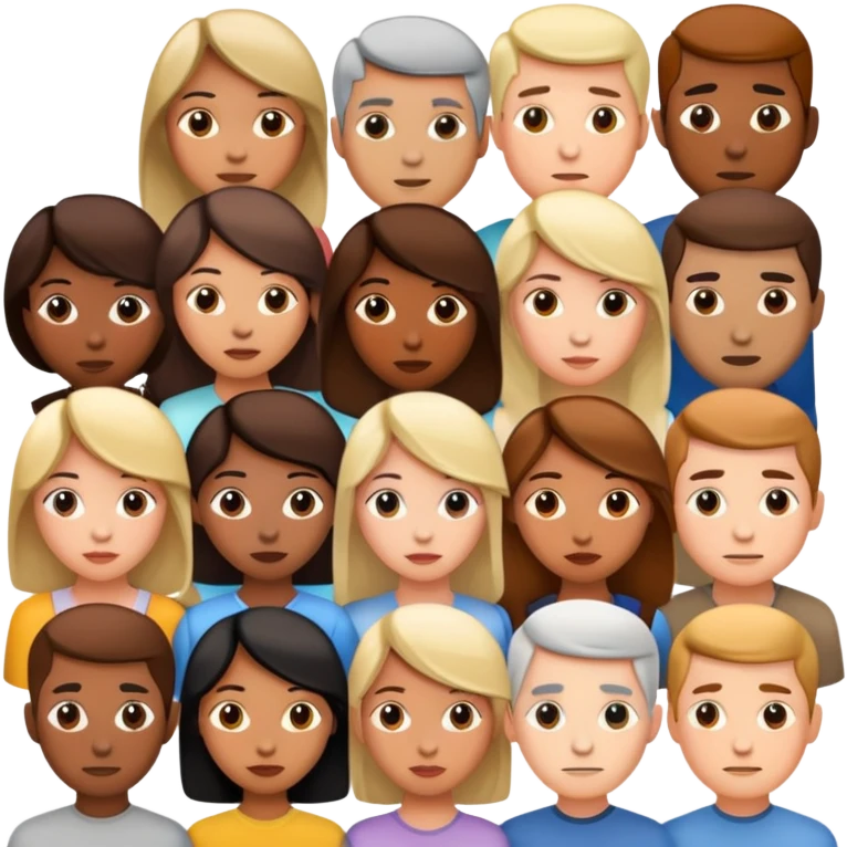 persons not talking to each other emoji