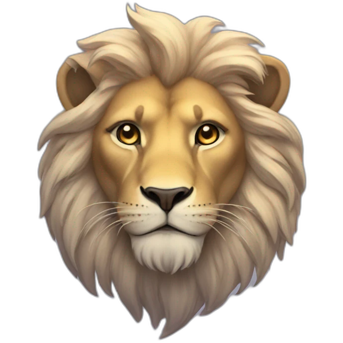 lion astral emoji