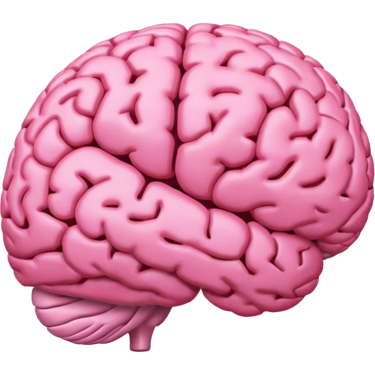 pink brain emoji