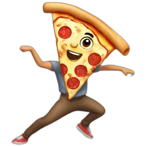 Pizza dance emoji