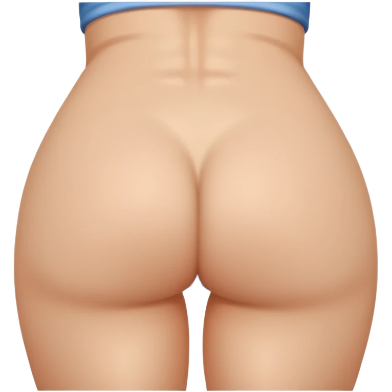 Femme blanche fesse écarter  emoji