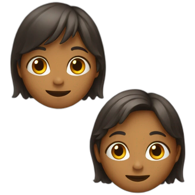 playing kids emoji