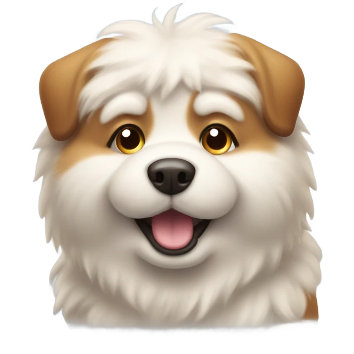 Fat dog emoji