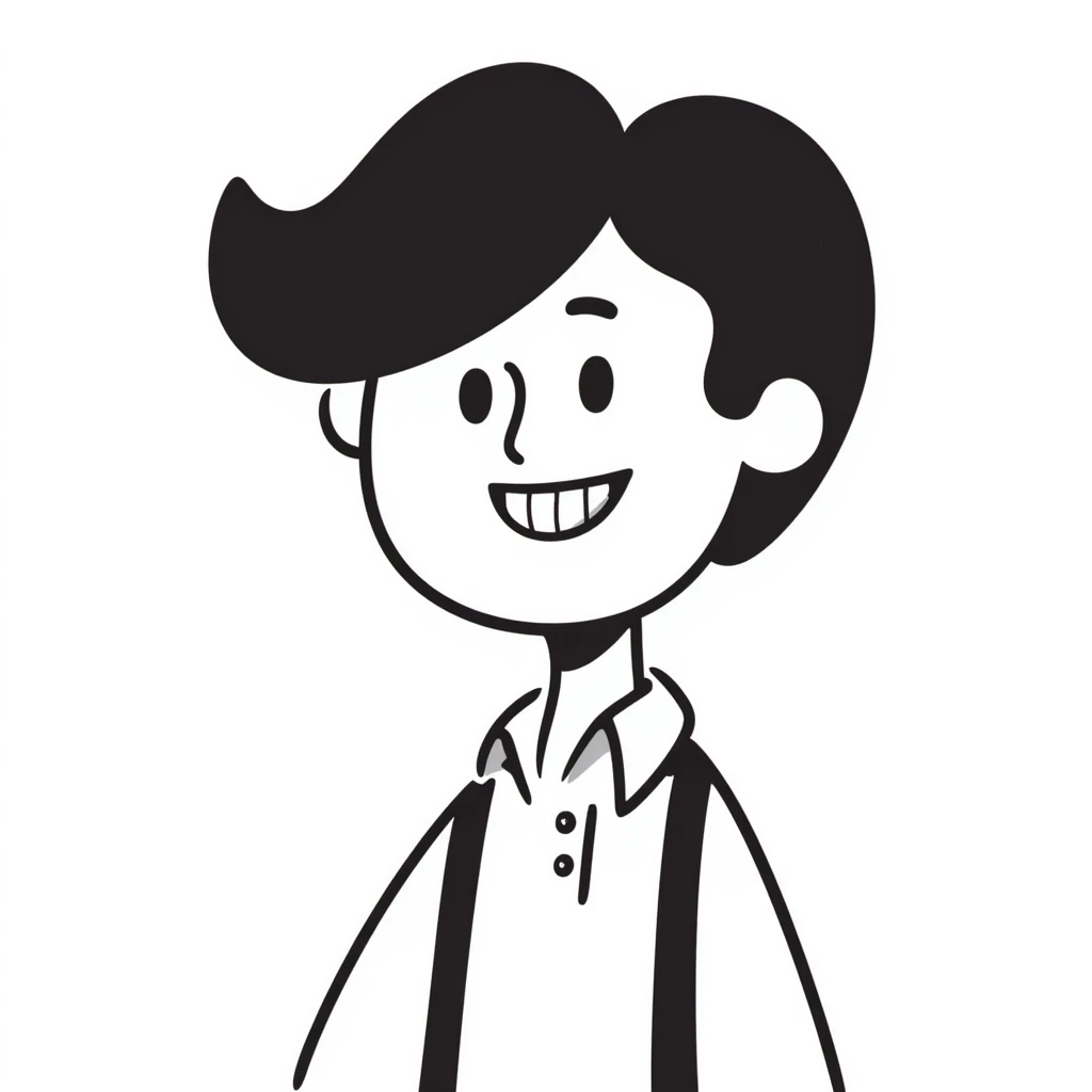 funny suspenders doodle emoji