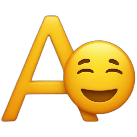 letter a emoji