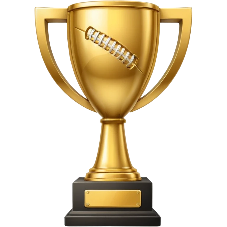 Superbowl trophy emoji