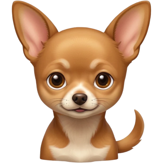 Chihuahua color café emoji