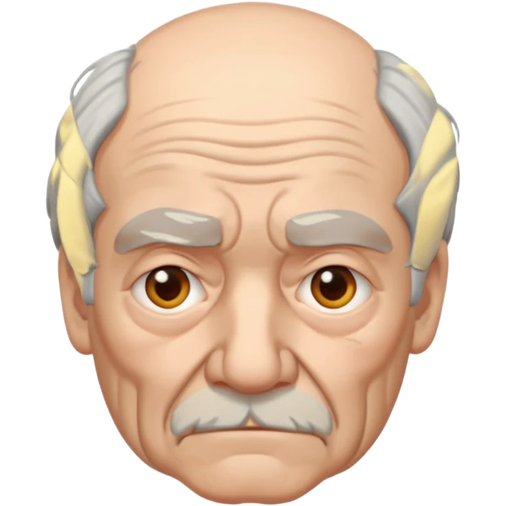 anciano triste emoji